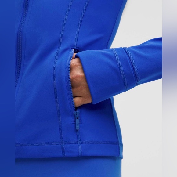 Lululemon Define Jacket Nulu Cerulean Blue Full Zip | Size 2 - Picture 8 of 17